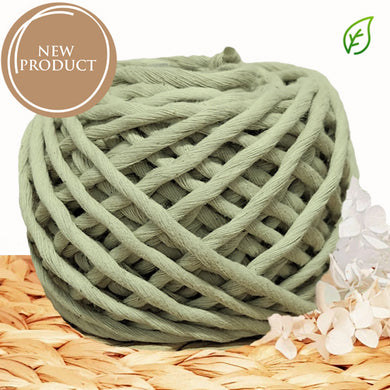 Lil' Luxe Cloud 9 Macrame Cotton - 4mm Agave Green