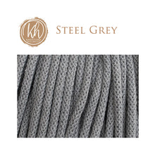 DIY Macrame Kit - Holly Hanging Planter - Steel Grey