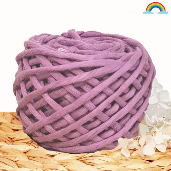 Lil' Luxe Cloud 9 Macrame Cotton - 4mm Royal Purple