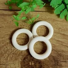Wooden Macrame Rings