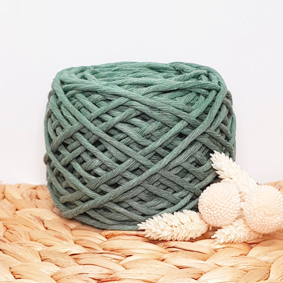 Lil' Luxe Recycled Cotton - 3mm Ivy - 40 metres