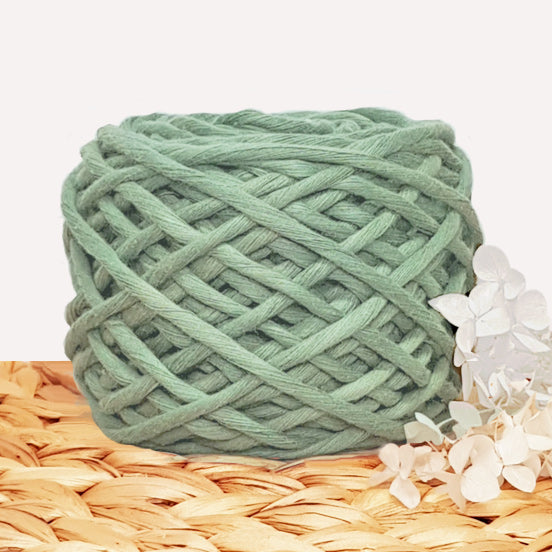 Lil' Luxe Cloud 9 Cotton - 4mm Juniper Green