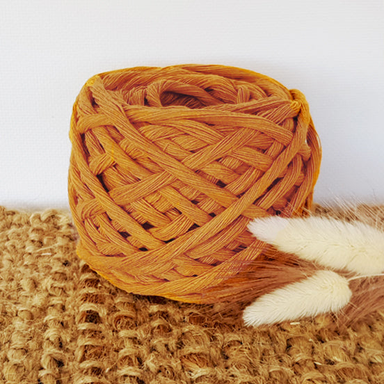 Lil' Luxe Recycled Cotton - 5mm Caramel - 25 metres