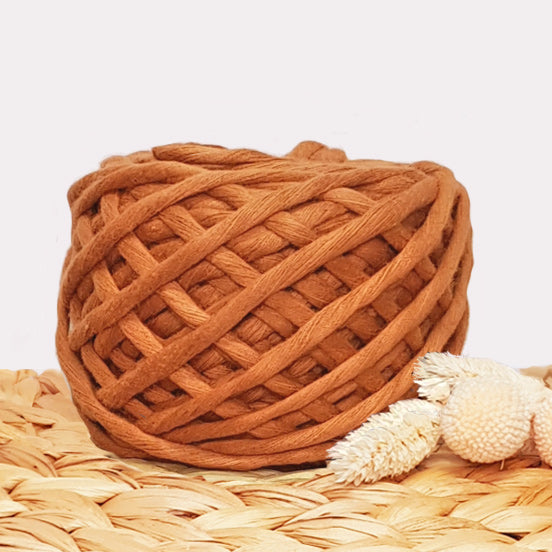 Lil' Luxe De Luxe Macrame Cotton - 5mm Tumeric