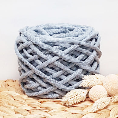 Lil' Luxe Recycled Cotton - 5mm Nimbus Blue - 25 metres