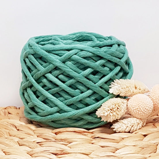 Lil' Luxe De Luxe Macrame Cotton - 5mm Peppermint - 25 metres
