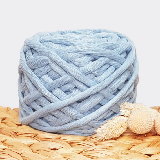 Lil' Luxe De Luxe Macrame Cotton - 5mm Skyway - 25 metres