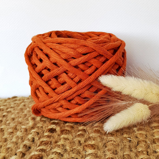 Lil' Luxe Recycled Cotton - 5mm Toffee - 25 metres