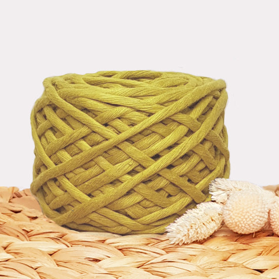 Lil' Luxe De Luxe Macrame Cotton - 5mm Tuscan Sun - 25 metres