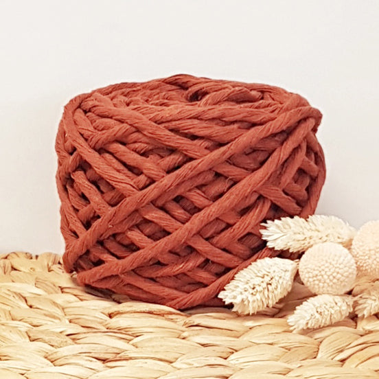 Lil' Luxe Cotton - 5mm Rust - 25 metres