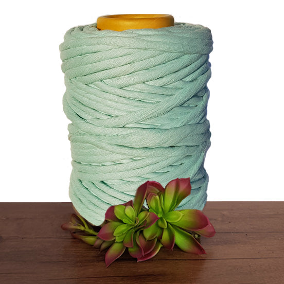 9mm Luxe Macrame Cotton - Mint