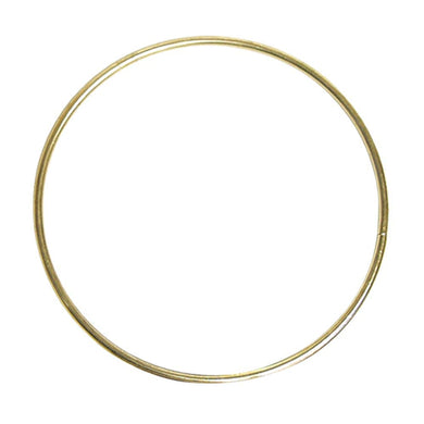 Brass Plated Metal Ring - 175mm/7inches
