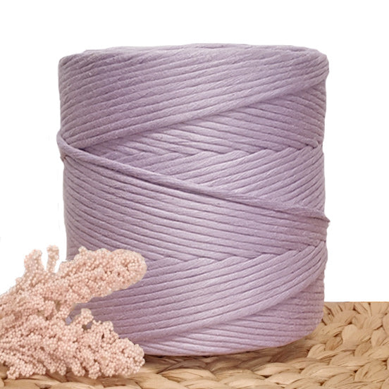 Dusty Mauve De Luxe 5mm Single Ply Macrame String - 1kg