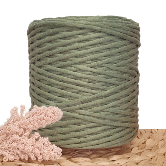 5mm Khaki De Luxe Single Ply Macrame String