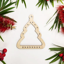 Christmas Ornament Frames - Weaving Looms - Christmas Tree