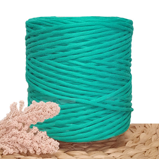 Teal De Luxe 5mm Single Ply Macrame String - 1kg