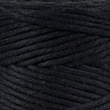 Bobbiny 3mm Black Single Twist Macrame Cord – 100m