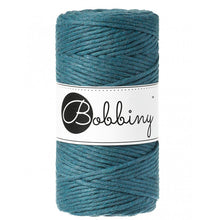 Bobbiny 3mm Macrame Cord – Peacock Blue – 100m