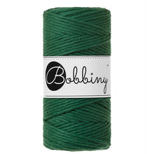 Bobbiny 3mm Macrame Cord – Pine Green – 100m