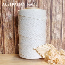 3mm 4ply Australian Natural Cotton Macrame Rope