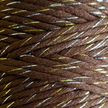Bobbiny 3mm Macrame Cord – Shiny Chocolate Brown – 100m