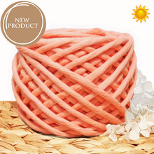 Lil' Luxe Cloud 9 Macrame Cotton - 4mm Coral Crush