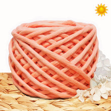 Lil' Luxe Cloud 9 Macrame Cotton - 4mm Coral Crush