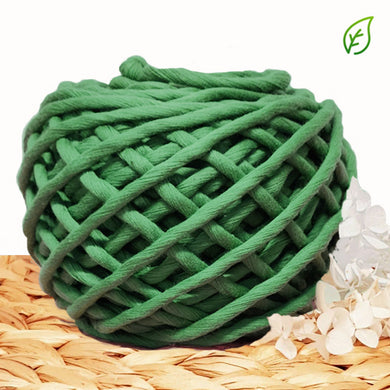 Lil' Luxe Cloud 9 Macrame Cotton - 4mm Evergreen
