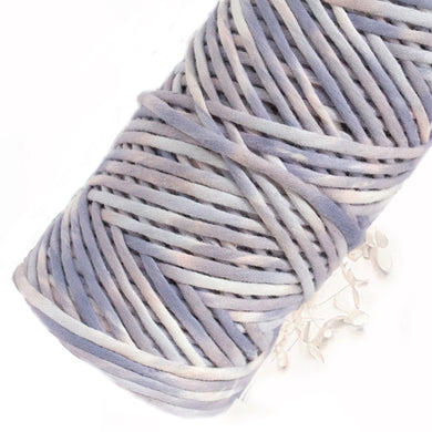 Lil' Luxe Hand Painted Macrame Cotton - 4mm Moonlight