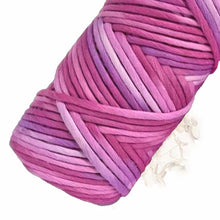 Lil' Luxe Hand Painted Macrame Cotton - 4mm Very Berry