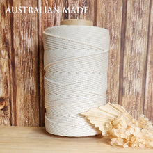 4mm 4ply Australian Natural Cotton Macrame Rope