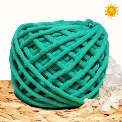 Lil' Luxe Cloud 9 Macrame Cotton - 4mm Sea Green