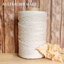 5mm 4ply Australian Natural Cotton Macrame Rope