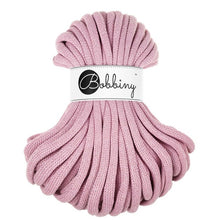Bobbiny 9mm Jumbo Braided Cord – Dusty Rose – 30m