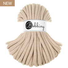 Bobbiny 9mm Jumbo Braided Cord – Warm Beige – 30m