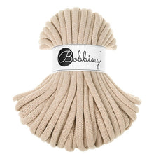 Bobbiny 9mm Jumbo Braided Cord – Warm Beige – 30m