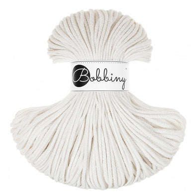 Bobbiny 3mm Junior Braided Cord – Off White