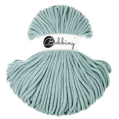 Bobbiny 5mm Premium Braided Cord – Duck Egg Blue - 100m