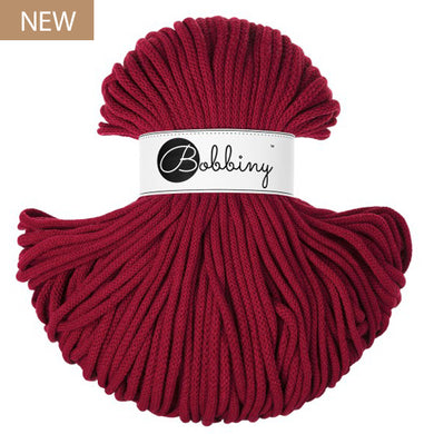 Bobbiny 5mm Premium Braided Cord – Red Velvet