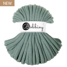 Bobbiny 9mm Jumbo Braided Cord – Laurel – 30m