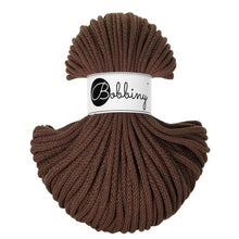 Bobbiny 5mm Premium Braided Cord – Chocolate Brown – 50m