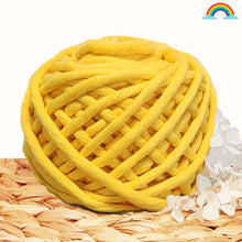 Lil' Luxe Cloud 9 Macrame Cotton - 4mm Daffodil