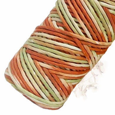 HandPainted Macrame Cotton - 4mm Terra Patina