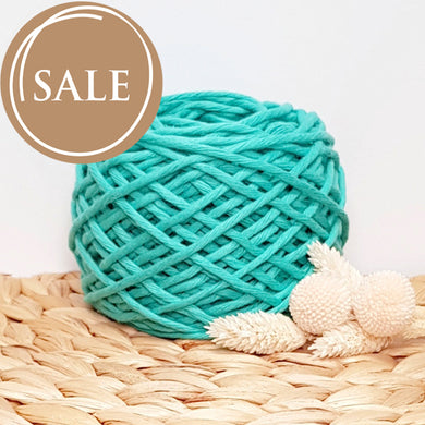 Lil' Luxe Australian Macrame String - 3mm Turquoise - 40 metres