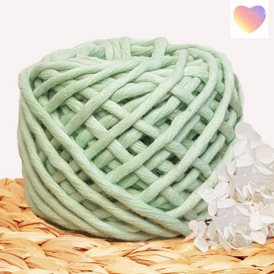 Lil' Luxe Cloud 9 Macrame Cotton - 4mm Mint