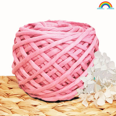 Lil' Luxe Cloud 9 Macrame Cotton - 4mm Pixie Pink