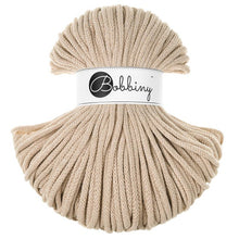 Bobbiny 5mm Premium Braided Cord – Warm Beige