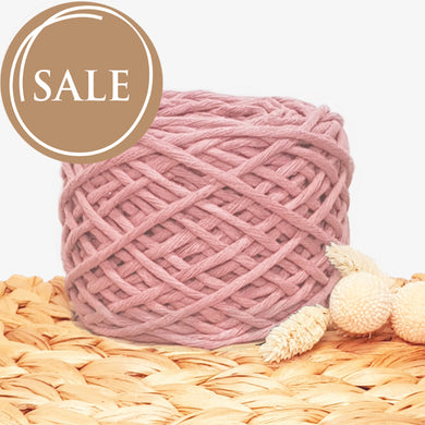 Recycled Luxe Macrame Cotton - 3mm Primrose - 40 metres
