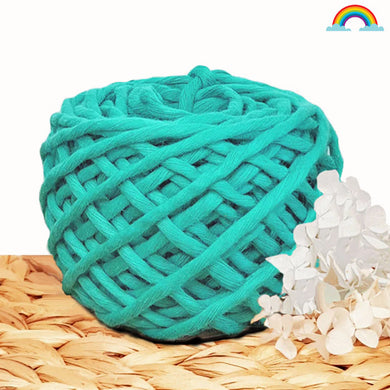 Lil' Luxe Cloud 9 Macrame Cotton - 4mm Turquoise