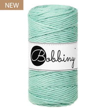 Bobbiny 3mm Jelly Mint Single Twist Macrame Cord 100m